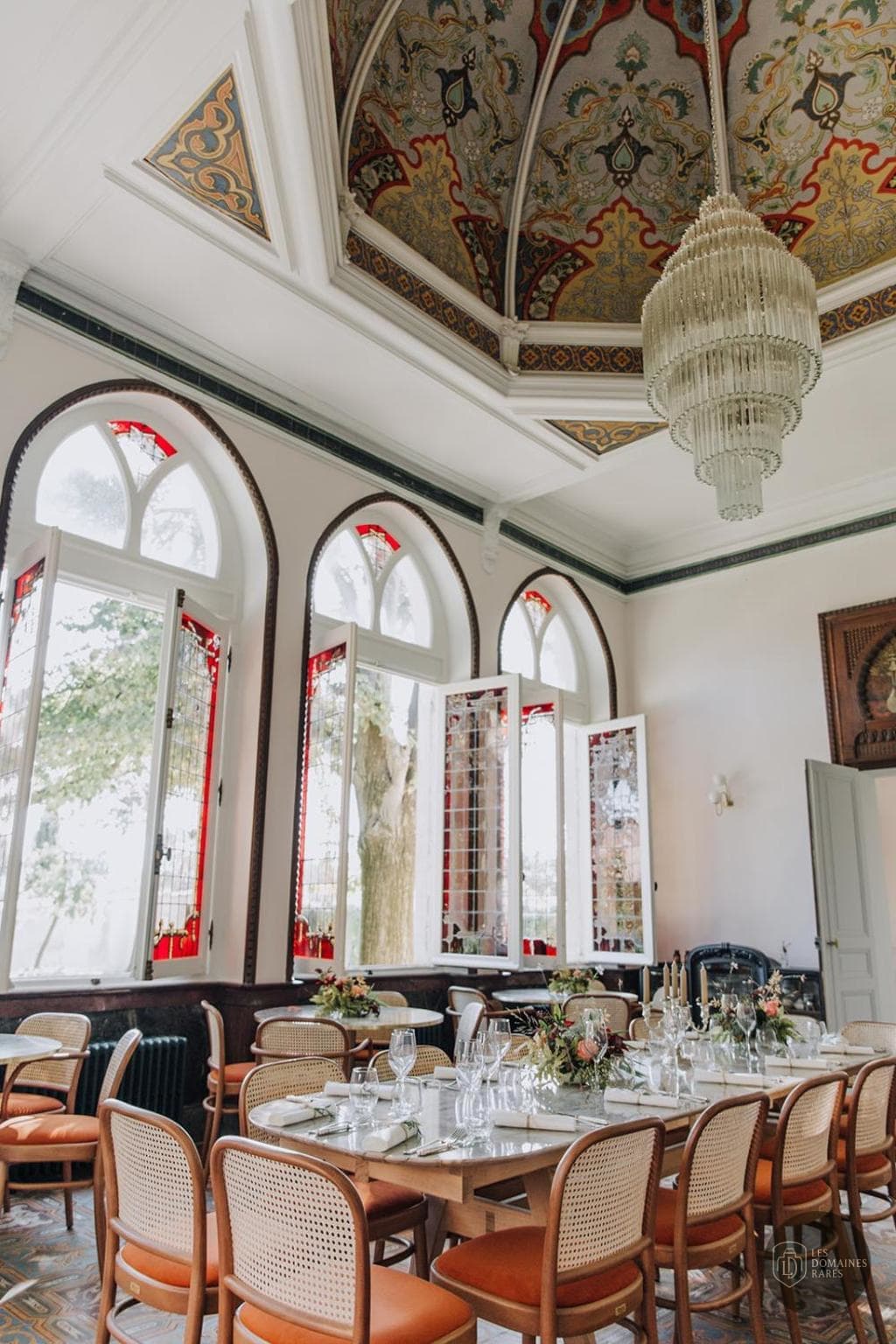 Vue extérieure du château Maison Jullian en Occitanie