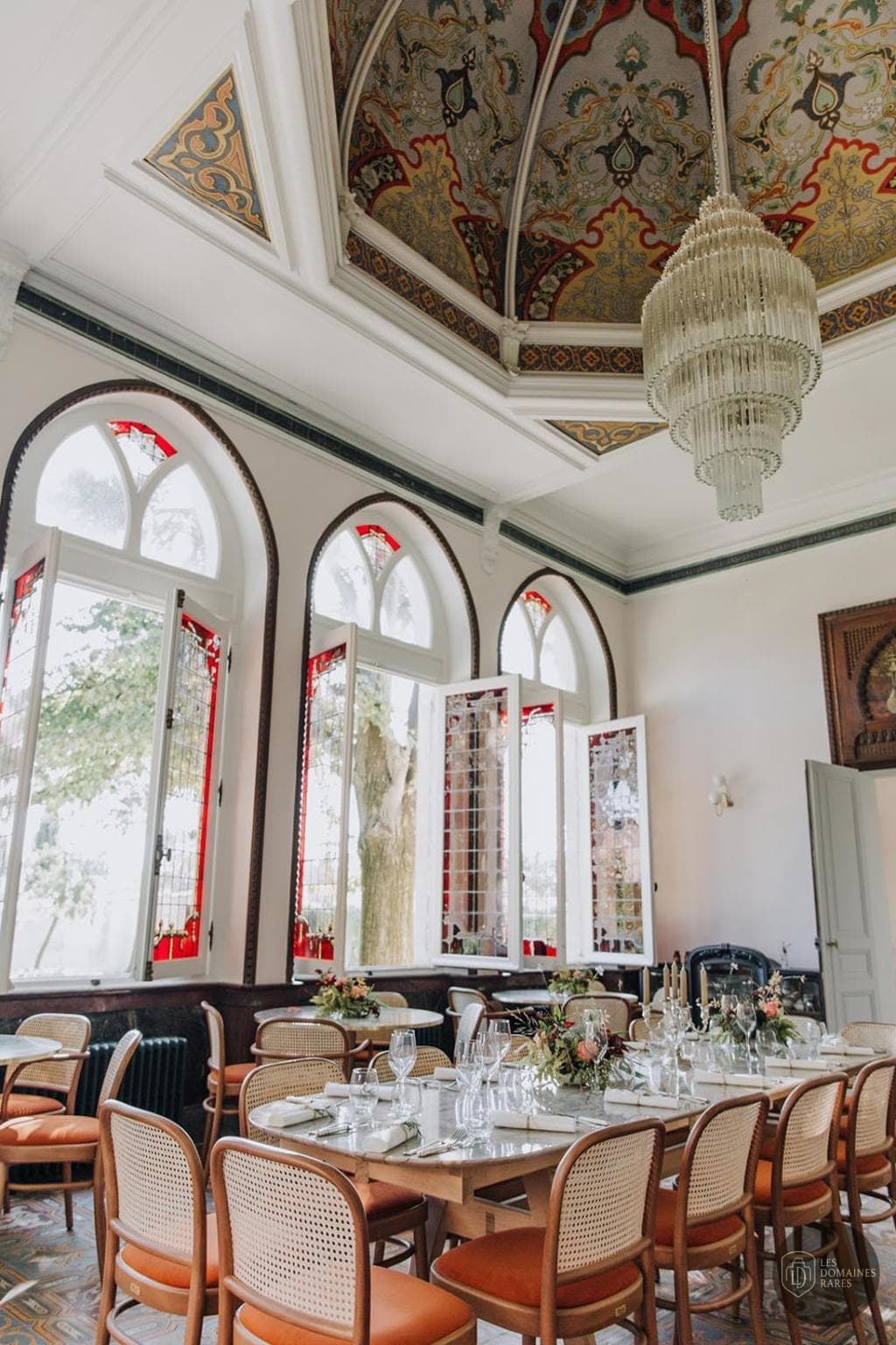Vue extérieure du château Maison Jullian en Occitanie