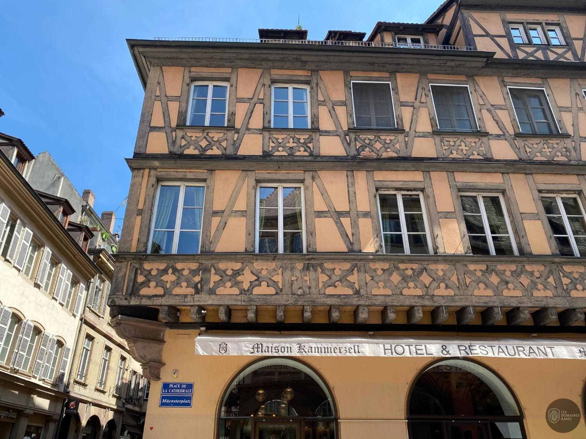 Vue extérieure du lieu Maison Kammerzell à Strasbourg en Grand Est