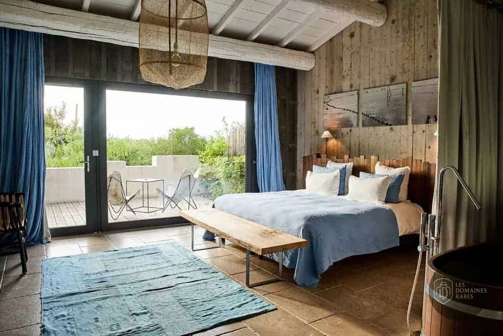 Chambre du domaine Maison Tarbouriech en Occitanie