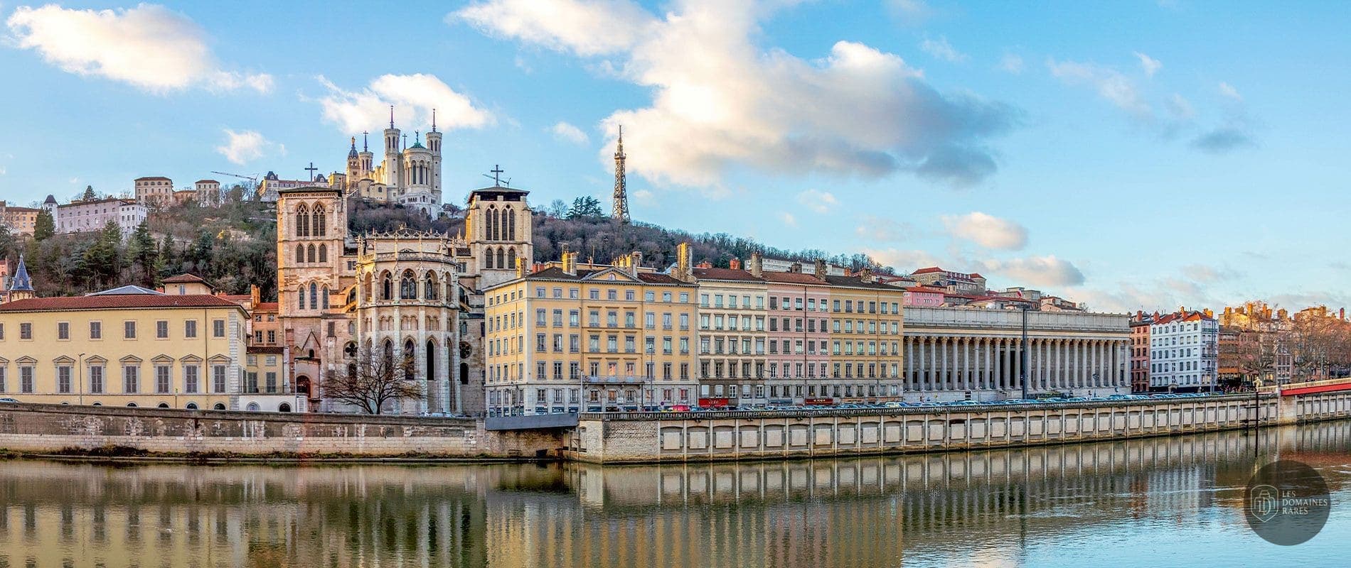 Vue panoramique sur la ville de Lyon