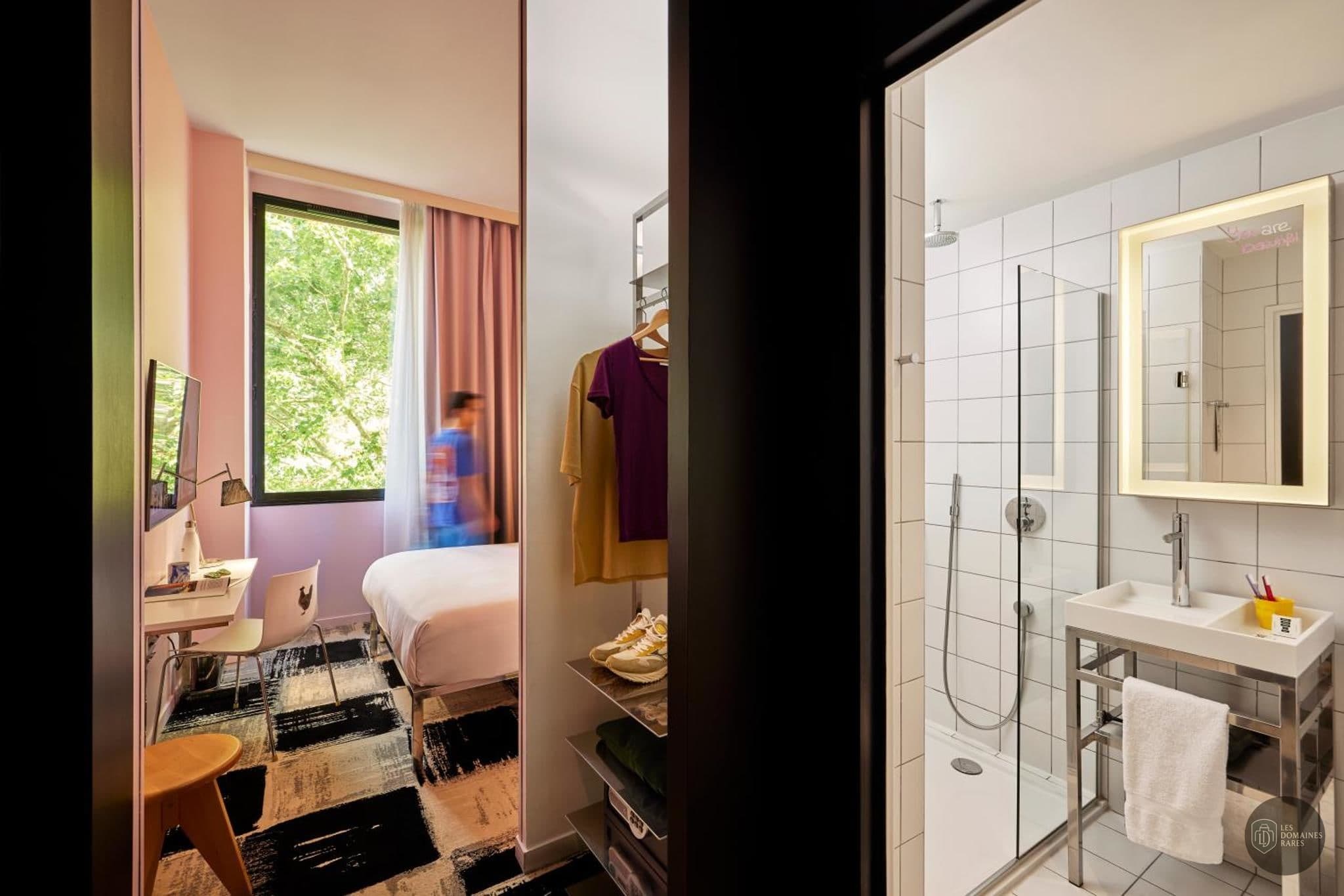 Chambre du lieu Mama Shelter Bordeaux en Nouvelle-Aquitaine - séminaire gironde (33)