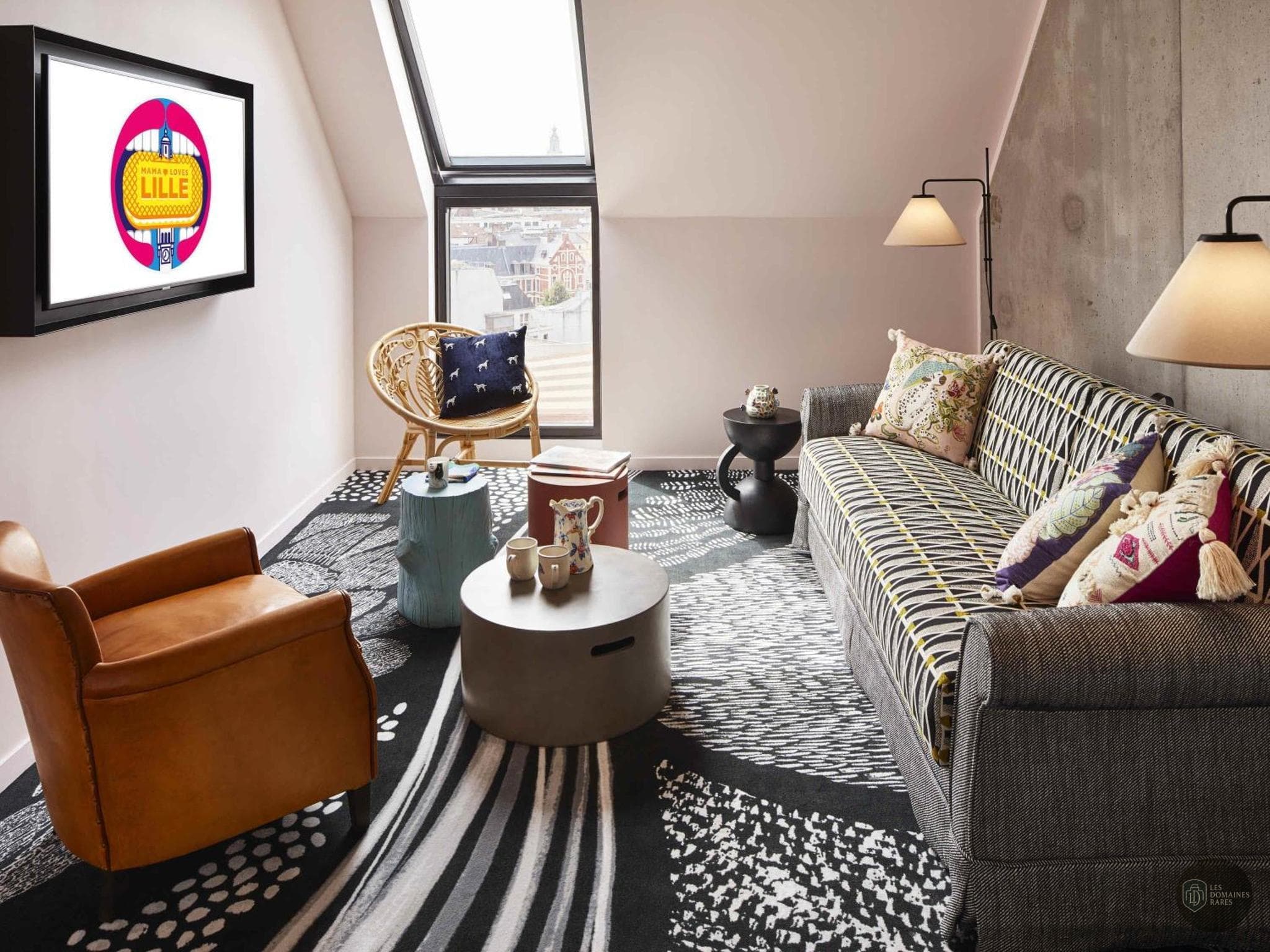 Espace intérieur du lieu Mama Shelter Lille à Lille en Hauts-de-France