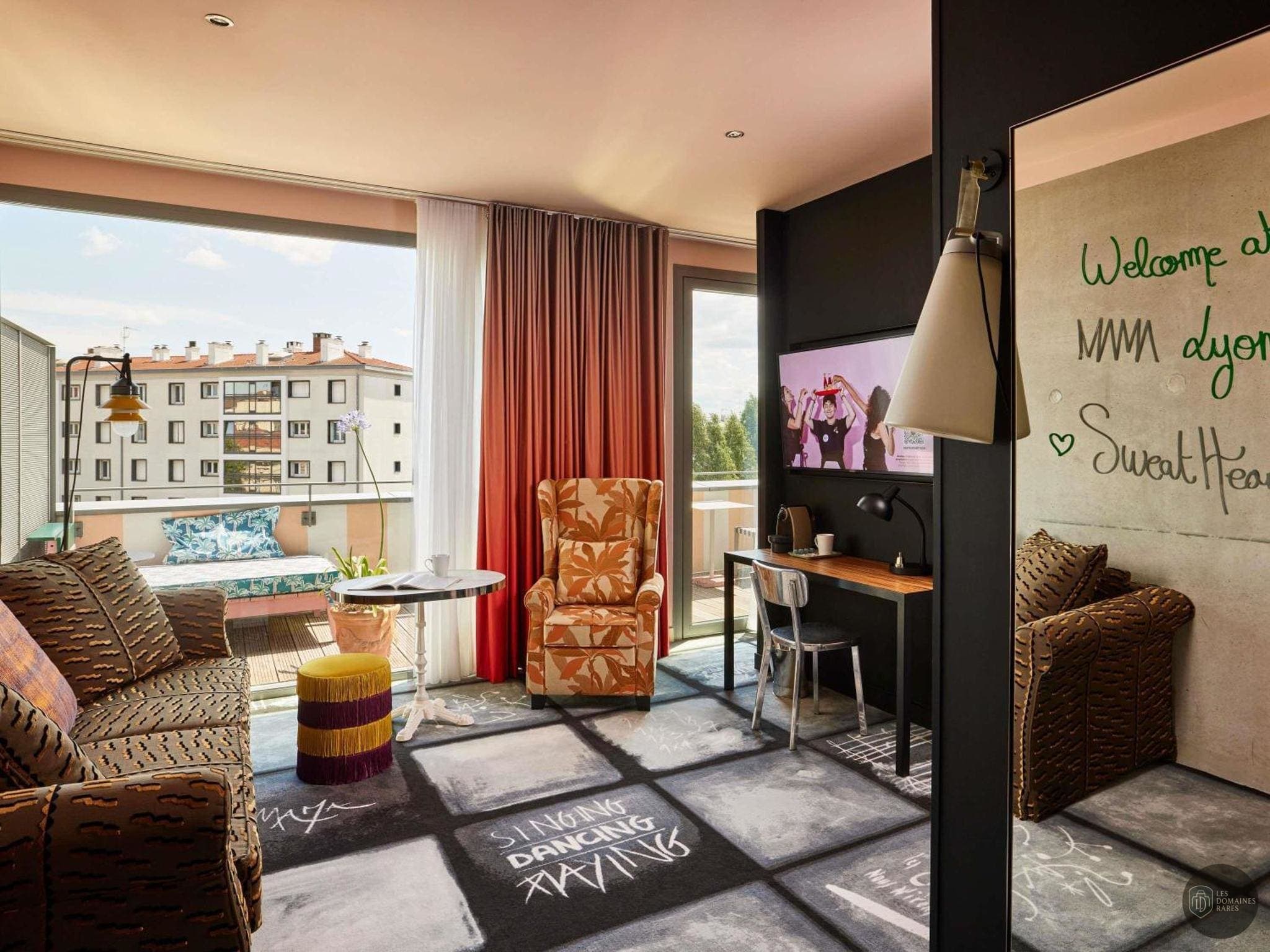 Vue extérieure du lieu Mama Shelter Lyon à Lyon en Auvergne-Rhône-Alpes