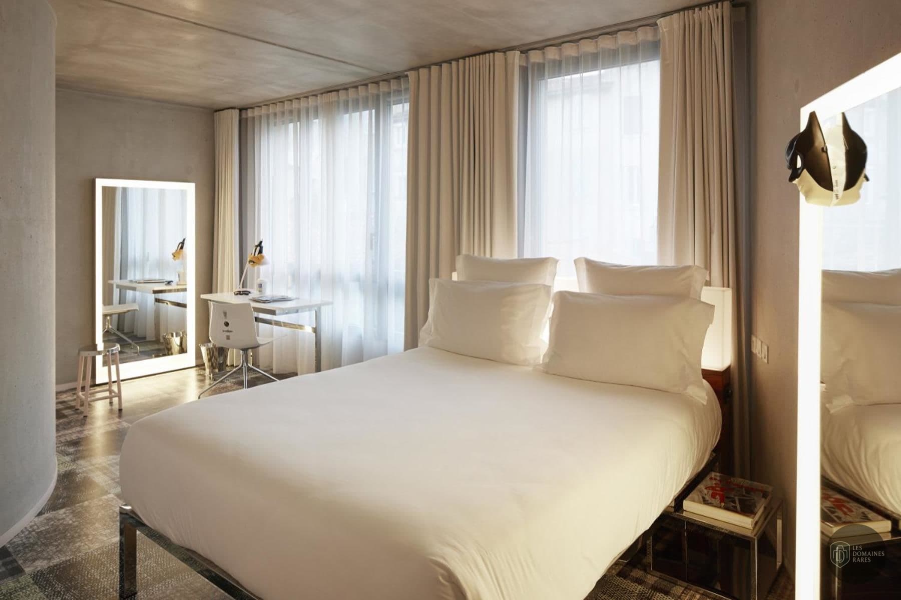 Chambre du lieu Mama Shelter Marseille à Marseille en Provence-Alpes-Côte d'Azur