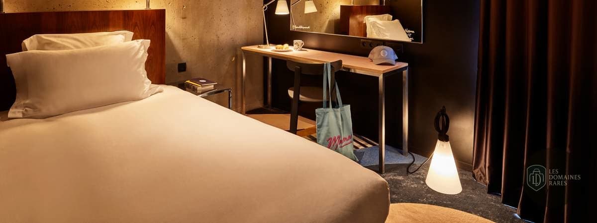 Chambre du lieu Mama Shelter Paris à Paris en Île-de-France - séminaire paris