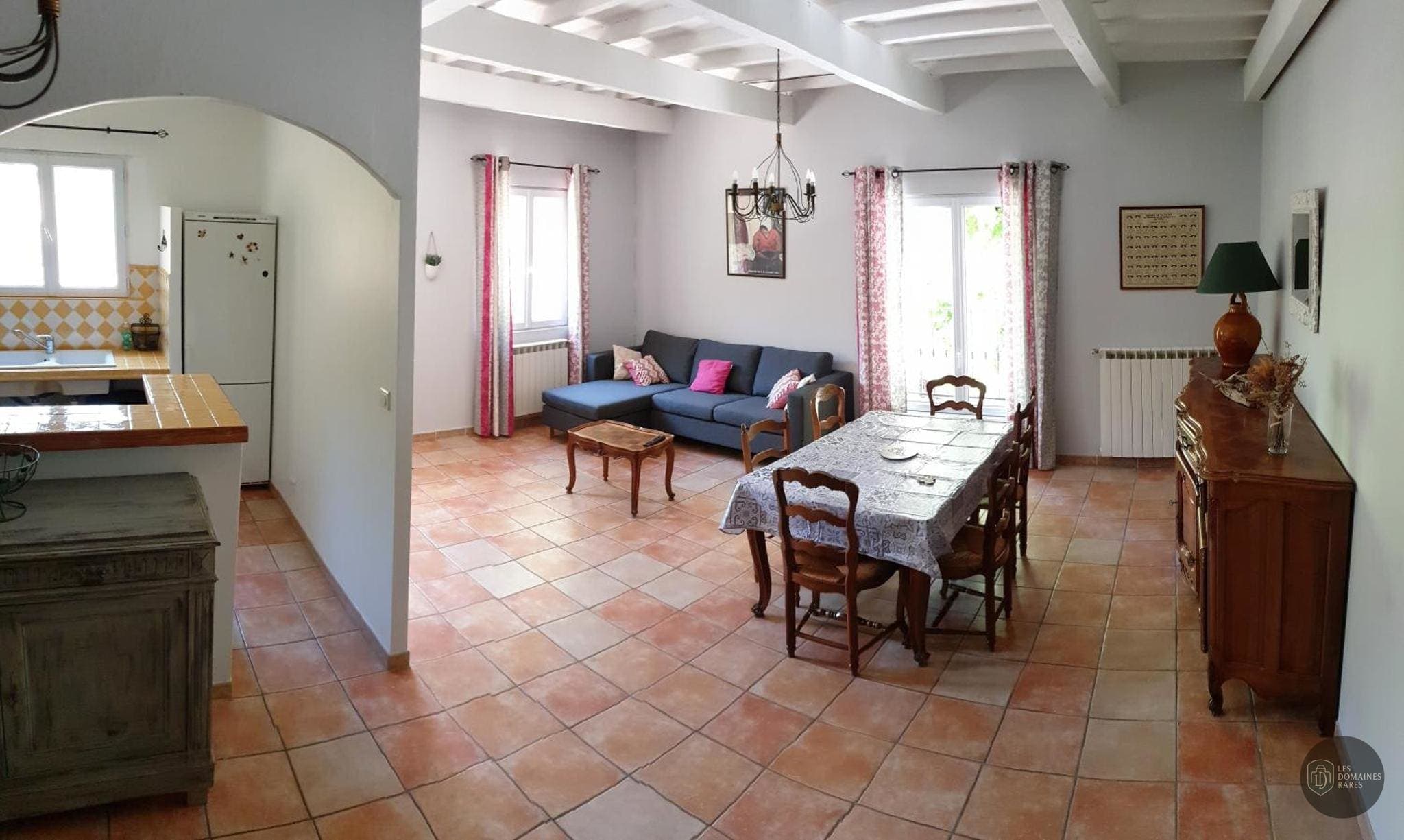 Espace intérieur du domaine Manade Blanc à Arles en Provence-Alpes-Côte d'Azur