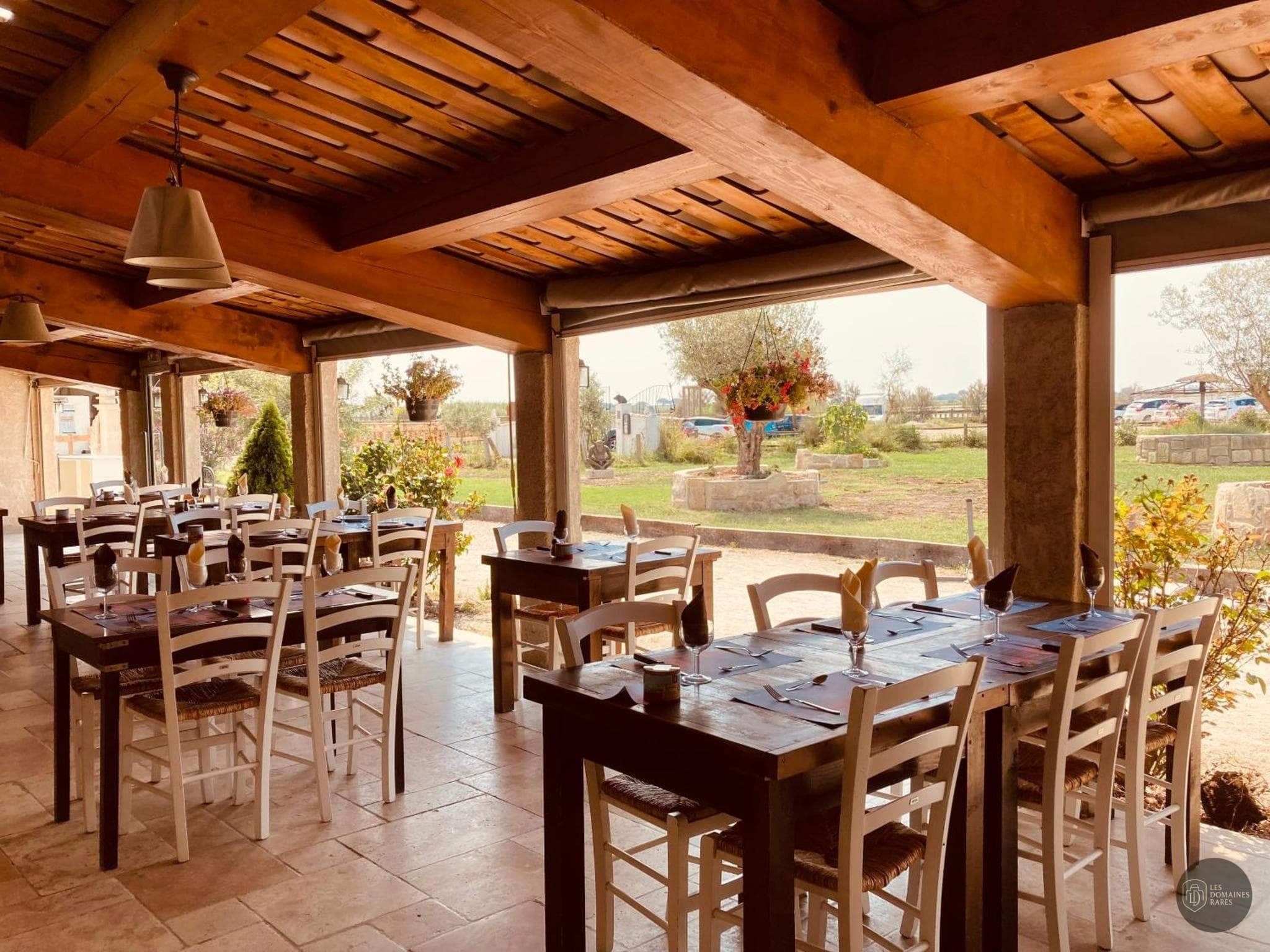 Vue extérieure du domaine Manade des Termes à Mauguio en Occitanie