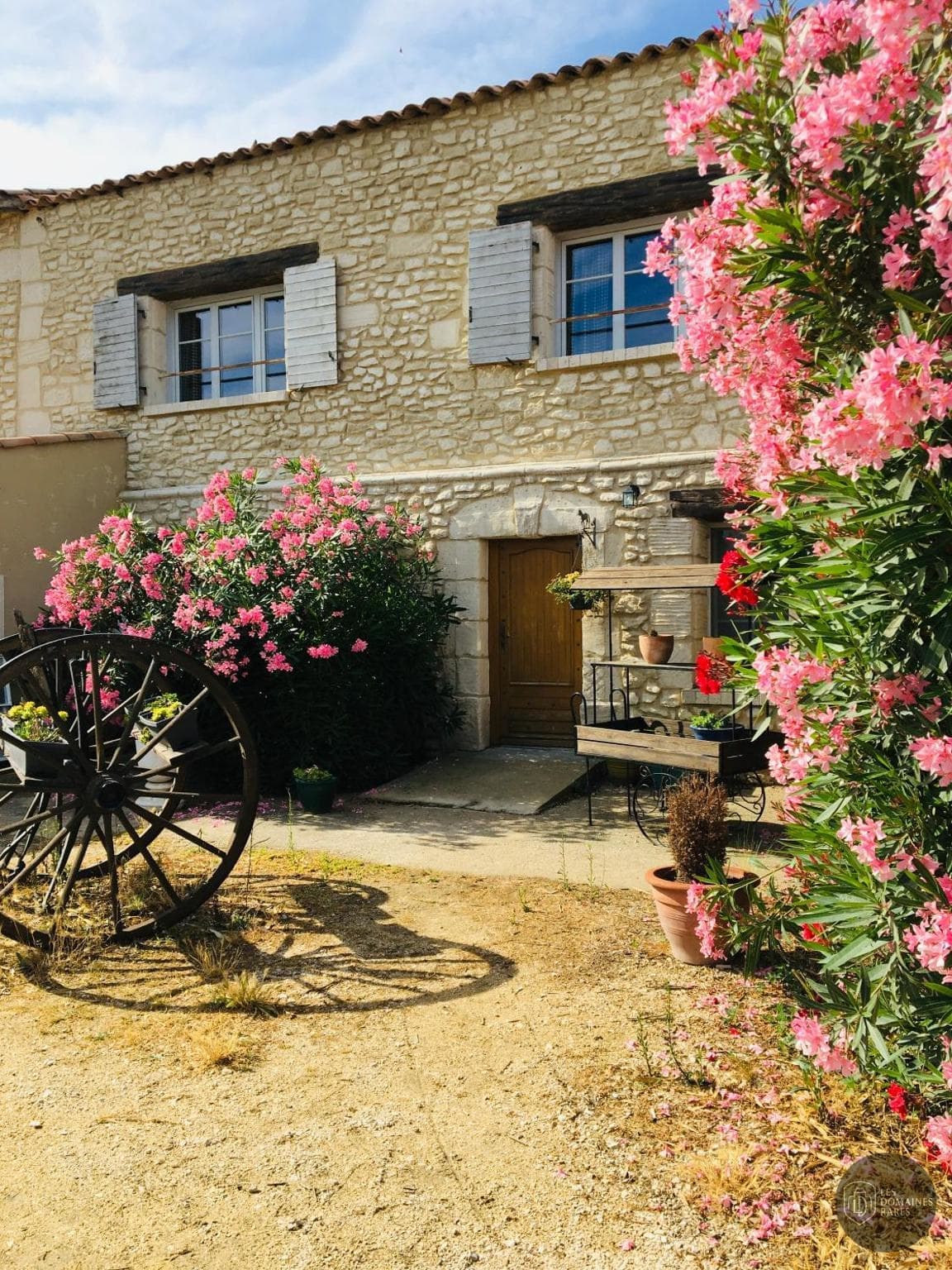 Vue extérieure du domaine Manade des Termes à Mauguio en Occitanie