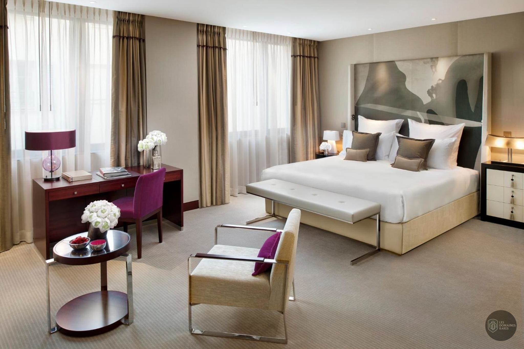 Chambre de l'hôtel Mandarin Oriental à Paris en Île-de-France - séminaire paris