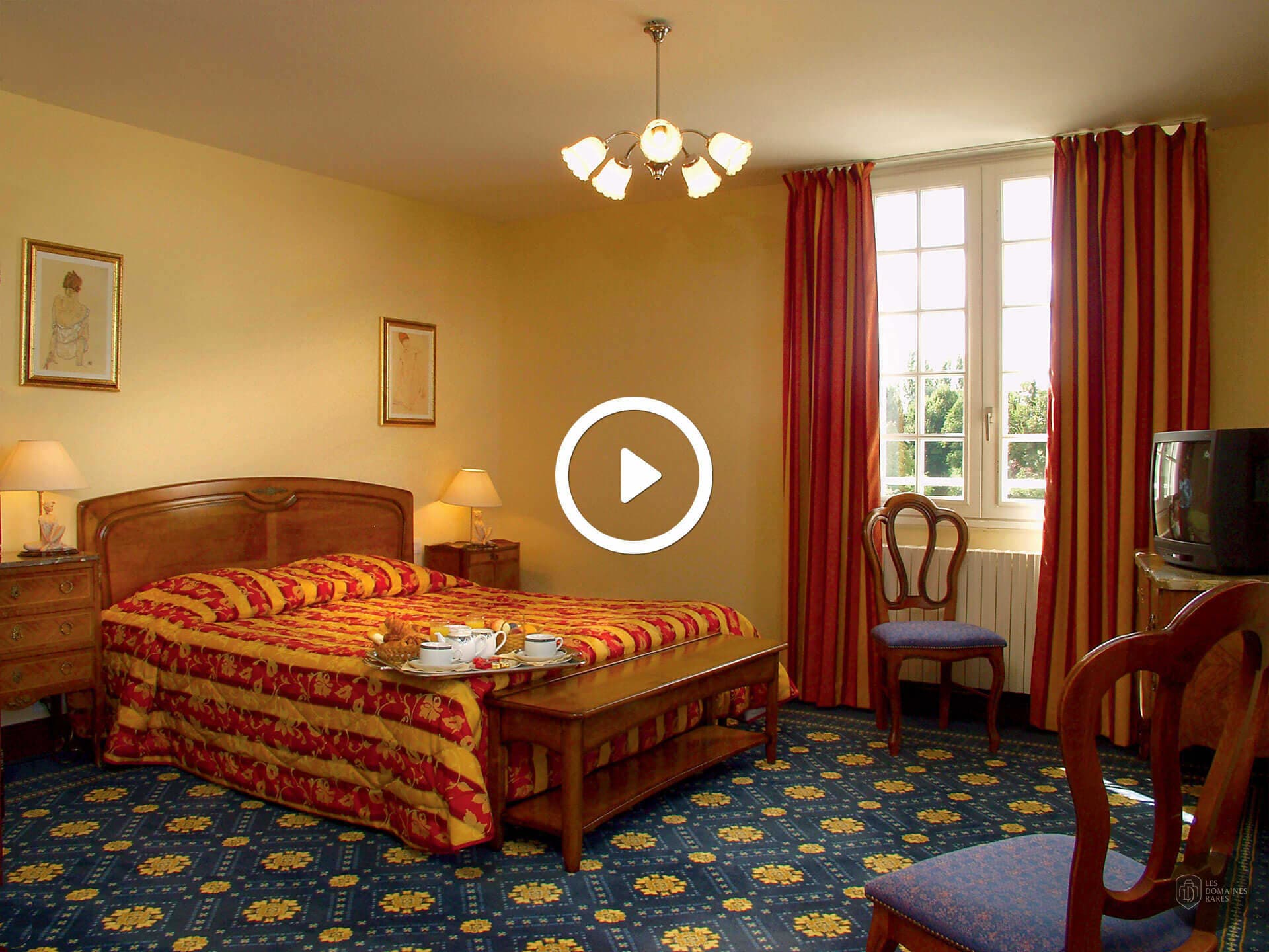 Chambre du manoir Manoir Bel Air en Centre-Val de Loire - séminaire loir-et-cher (41)