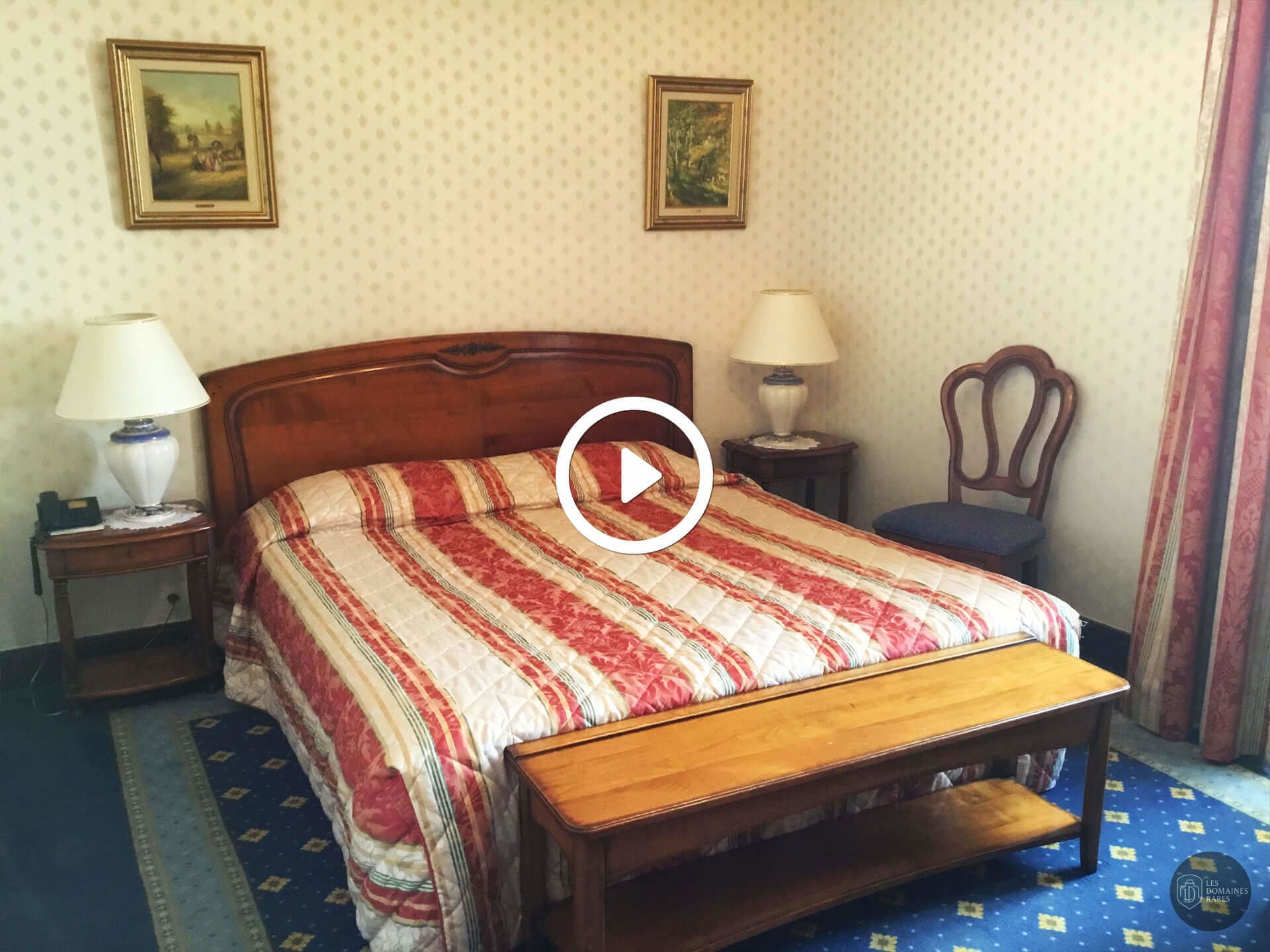 Chambre du manoir Manoir Bel Air en Centre-Val de Loire