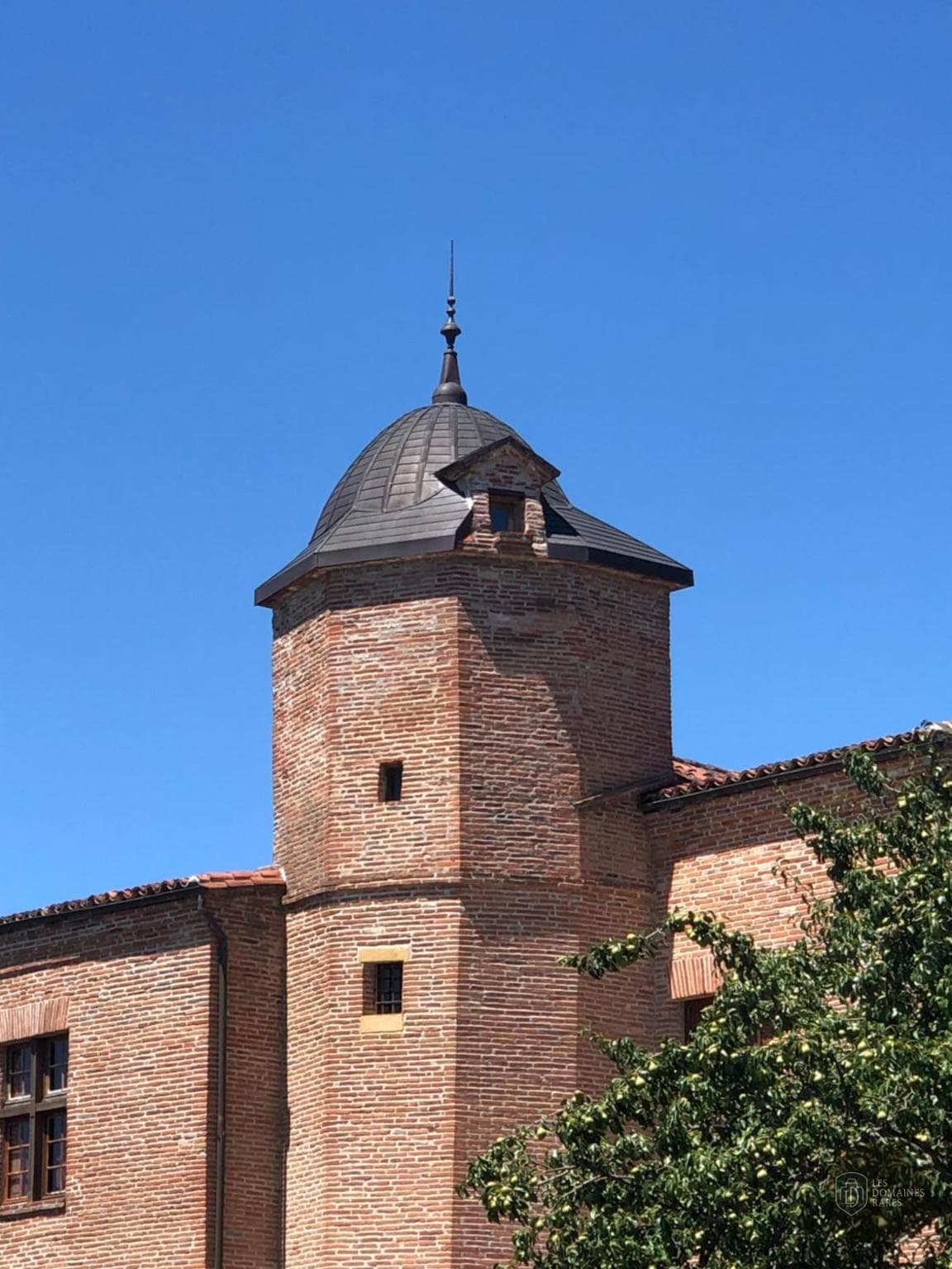 Vue du manoir Manoir Saint Clair à Balma en Occitanie