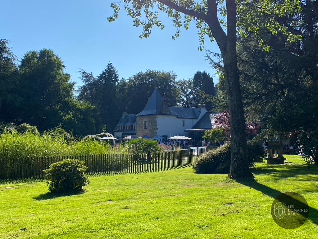 Vue extérieure du manoir Manoir d'Alexandre à Silfiac en Bretagne