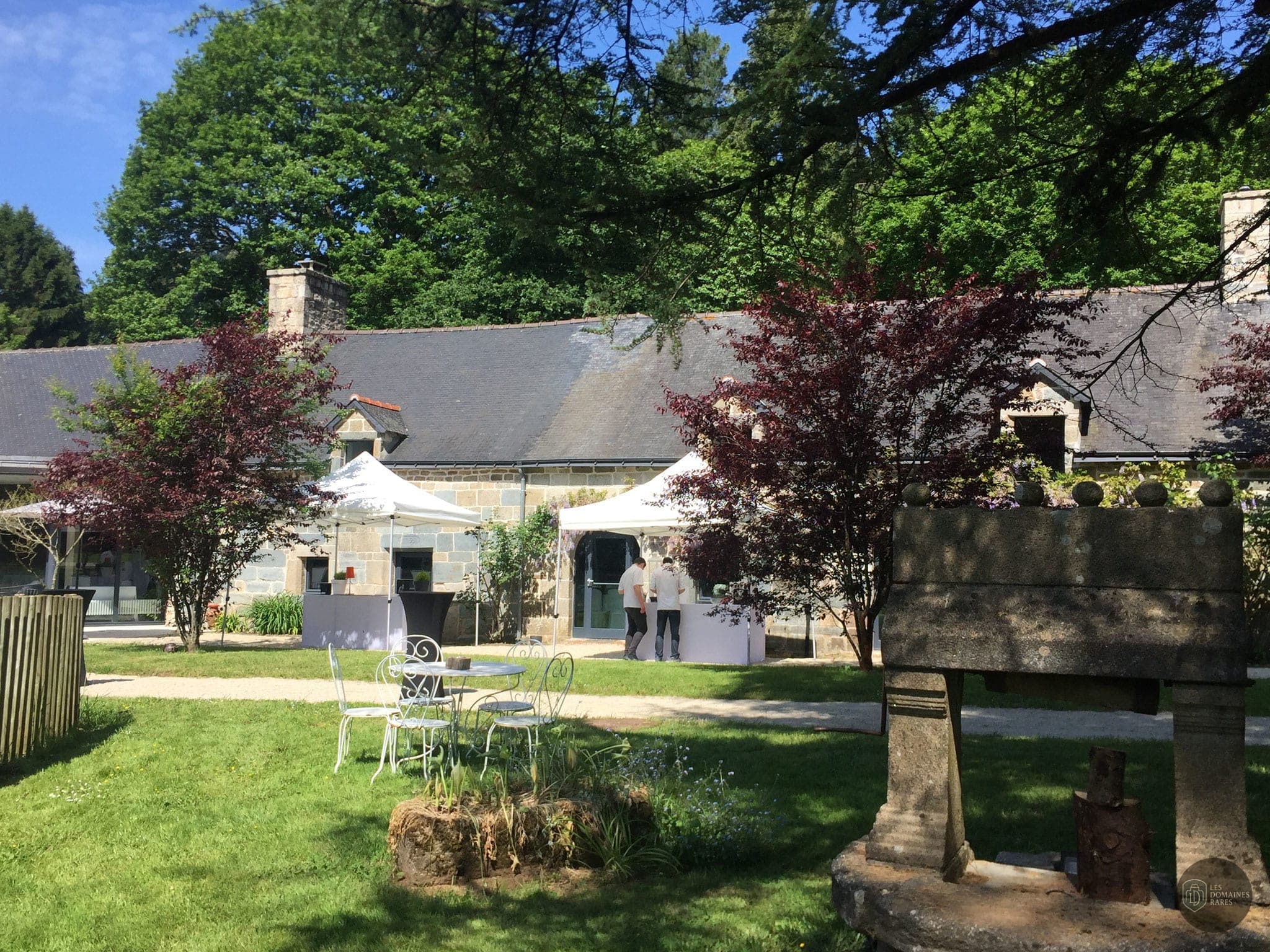 Vue extérieure du manoir Manoir d'Alexandre à Silfiac en Bretagne