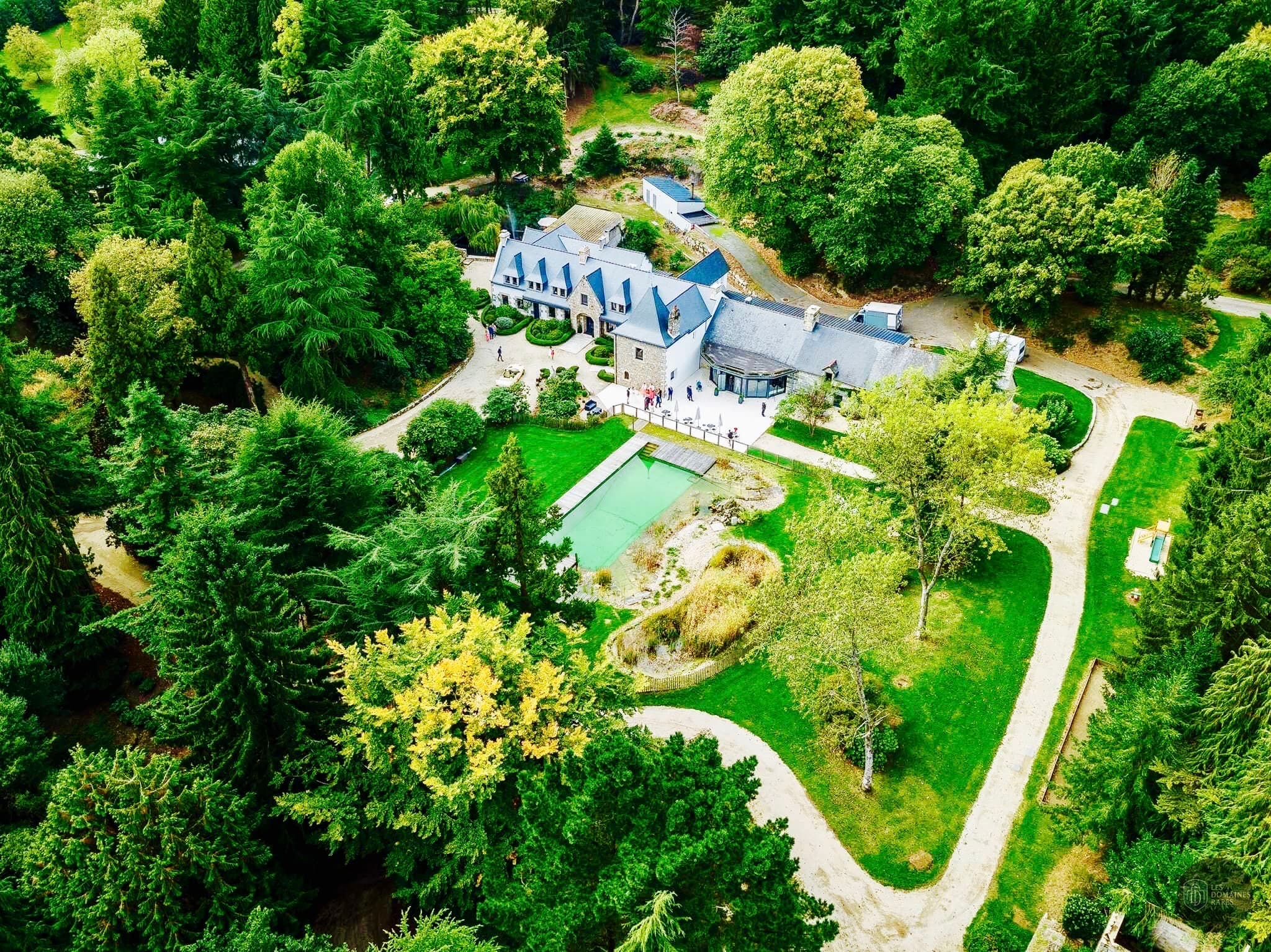 Vue extérieure du manoir Manoir d'Alexandre à Silfiac en Bretagne