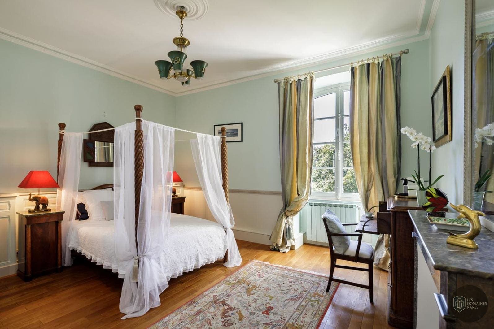 Vue extérieure du manoir Manoir de Bel Ebat à Crossac en Pays de la Loire