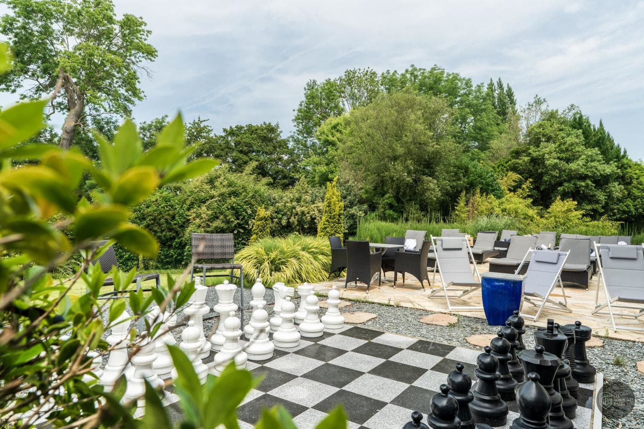 Vue extérieure du manoir Manoir de La Poterie à Cricqueboeuf en Normandie