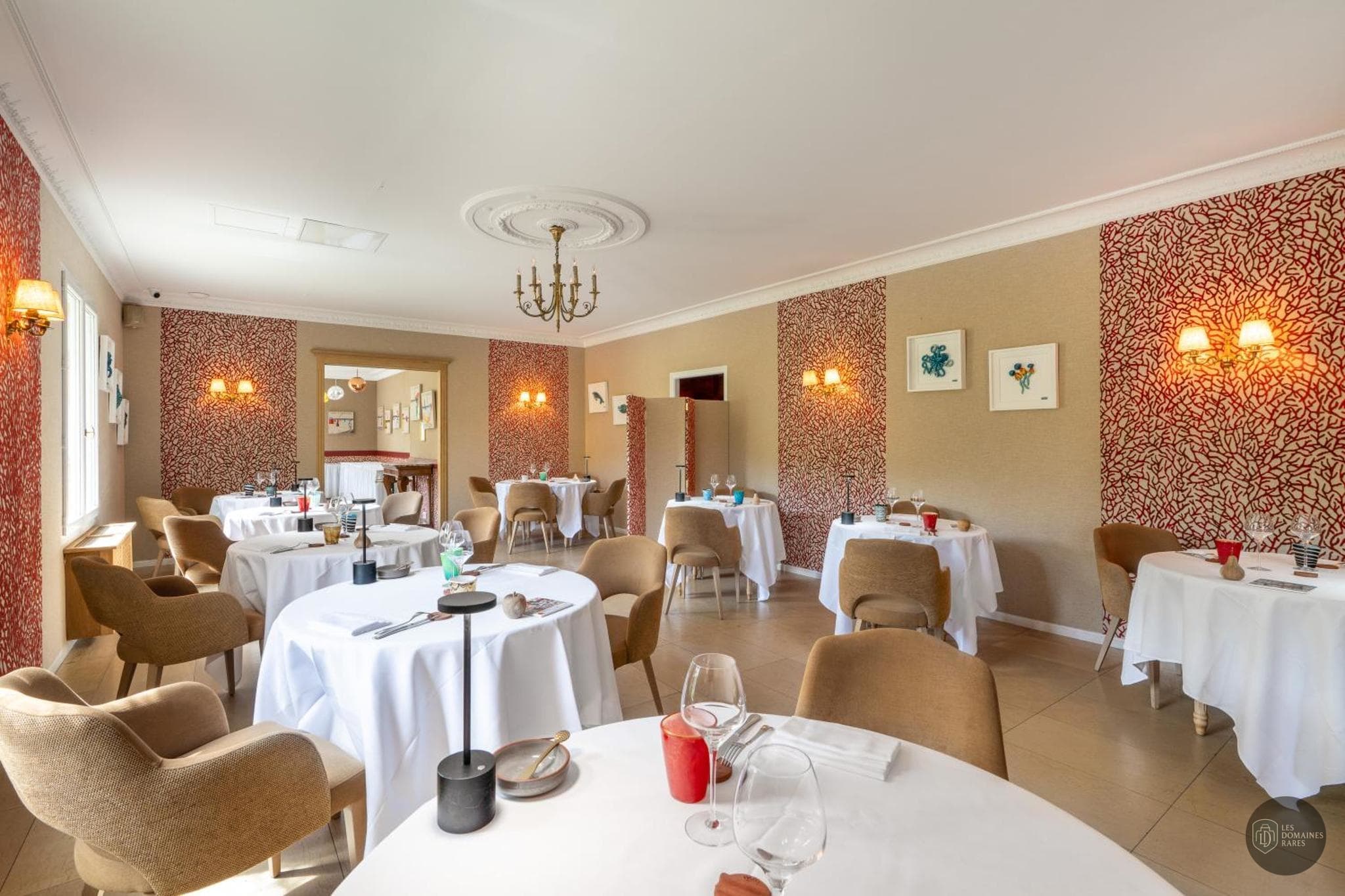 Espace intérieur du manoir Manoir de La Poterie à Cricqueboeuf en Normandie