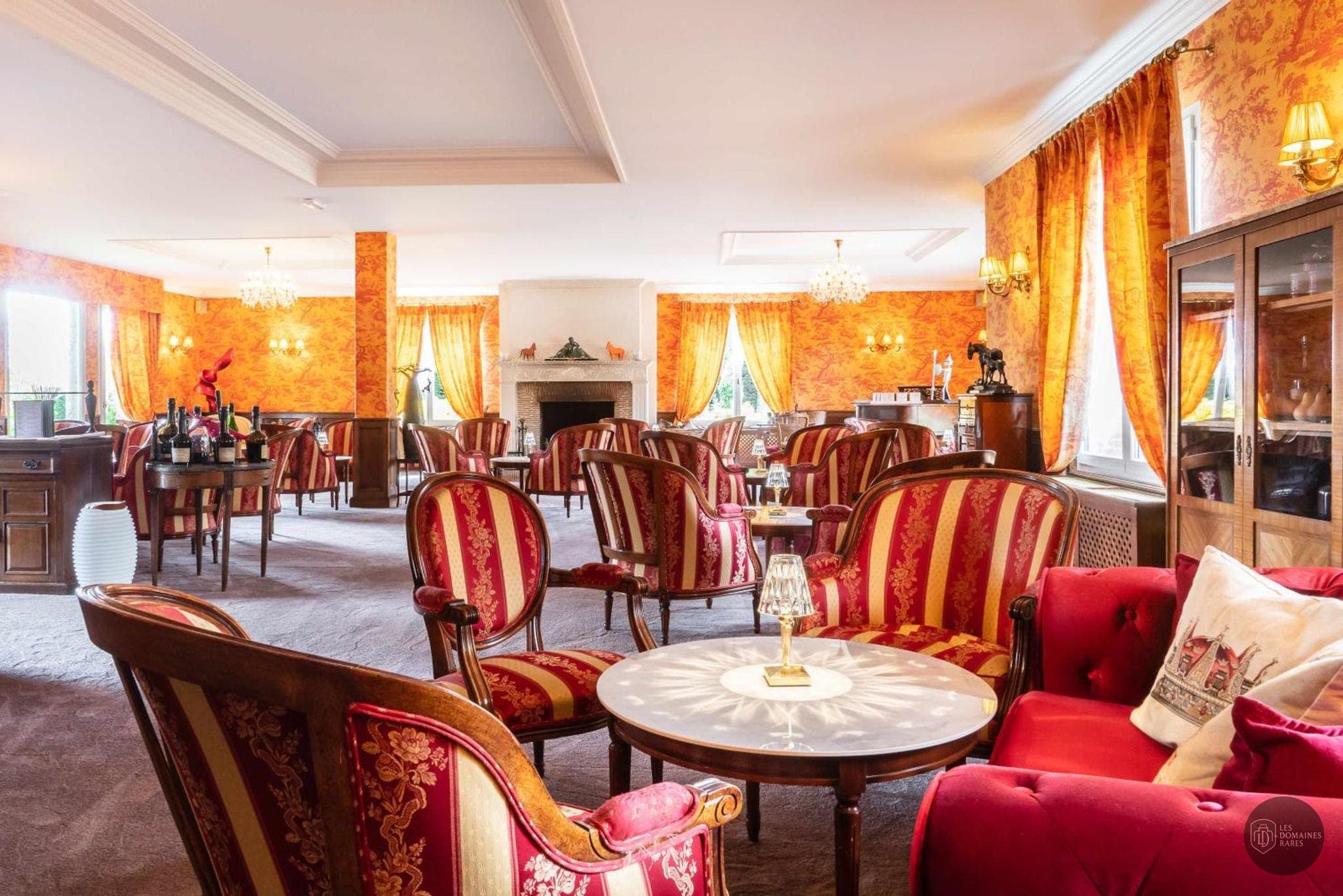 Espace intérieur du manoir Manoir de La Poterie à Cricqueboeuf en Normandie