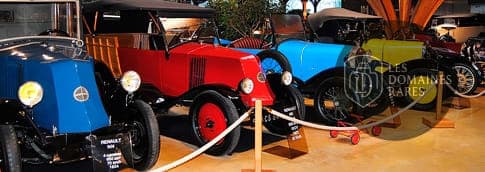 Vue du manoir Manoir de l'Automobile à Lohéac en Bretagne