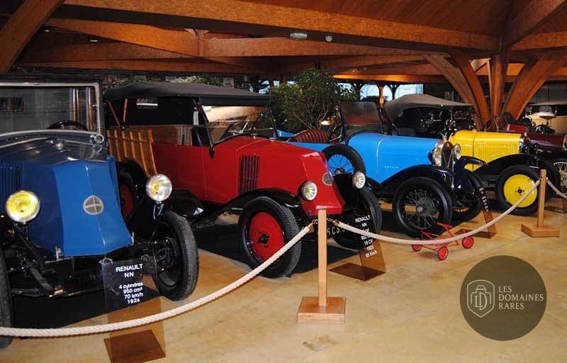 Vue du manoir Manoir de l'Automobile à Lohéac en Bretagne