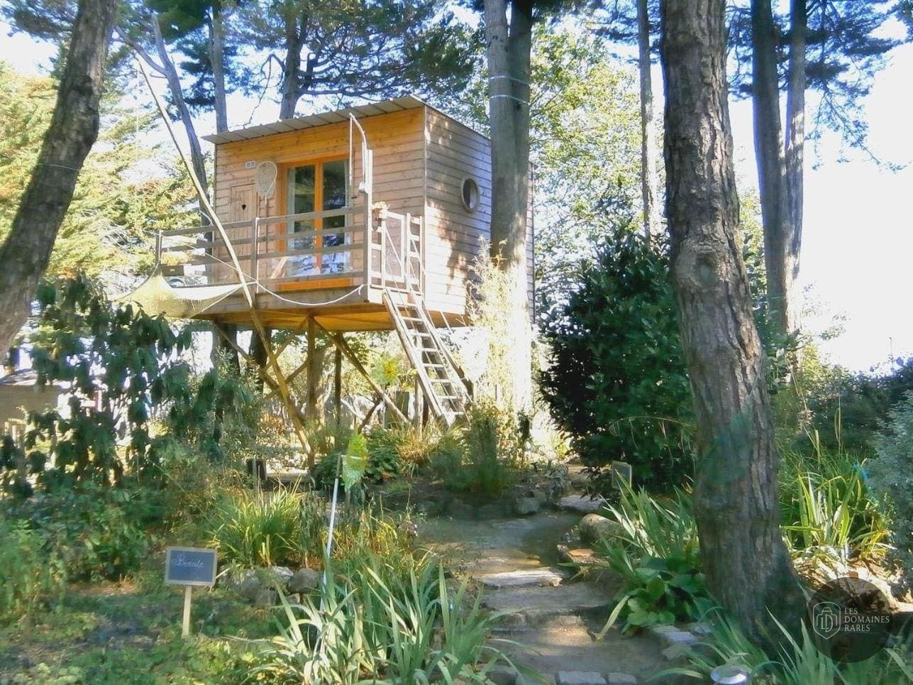 Vue du manoir Manoir de l'Espérance à Corsept en Pays de la Loire