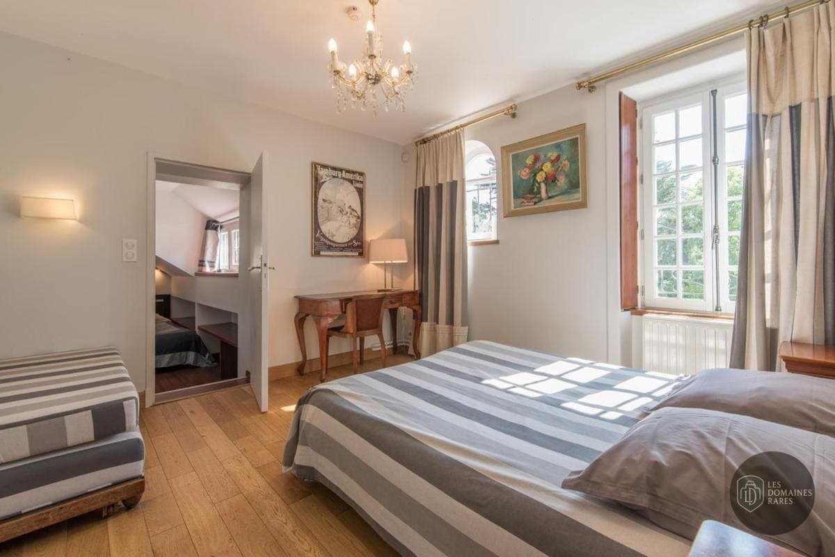Chambre du manoir Manoir de l'Espérance à Corsept en Pays de la Loire - séminaire corsept, france