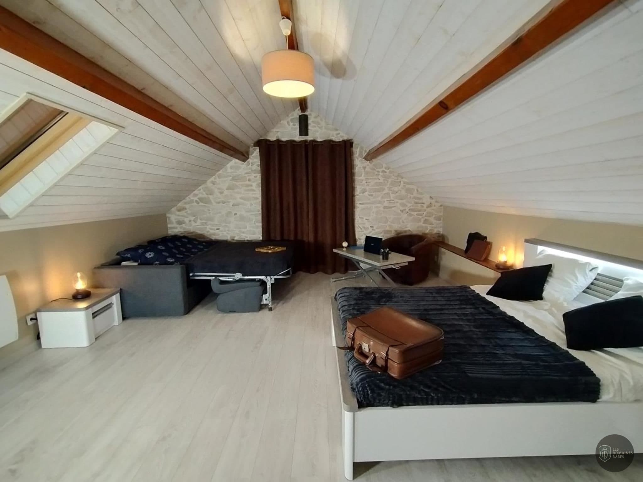 Chambre du manoir Manoir de l'Obélisque en Île-de-France - séminaire vulaines-lès-provins
