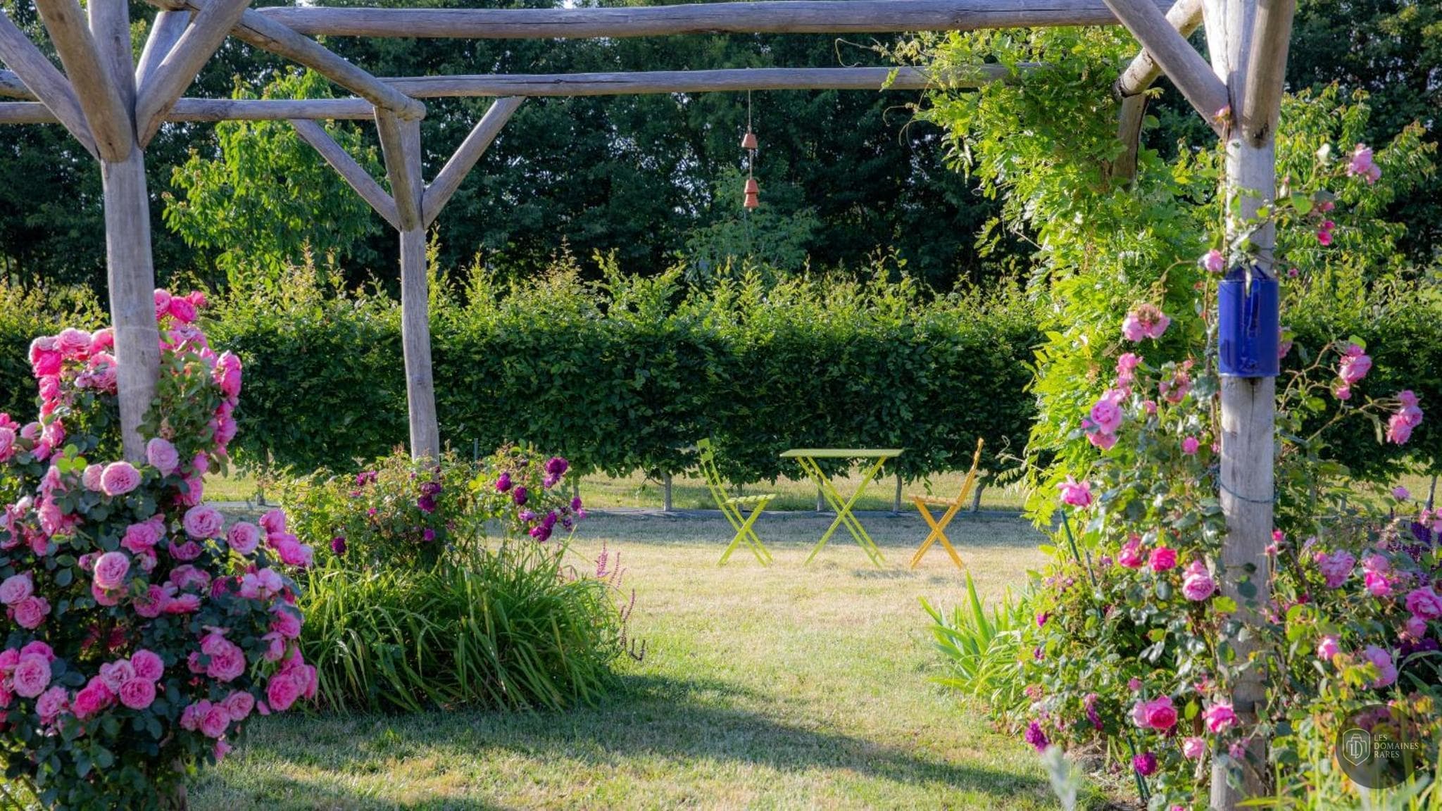 Vue extérieure du manoir Manoir des Loges en Pays de la Loire