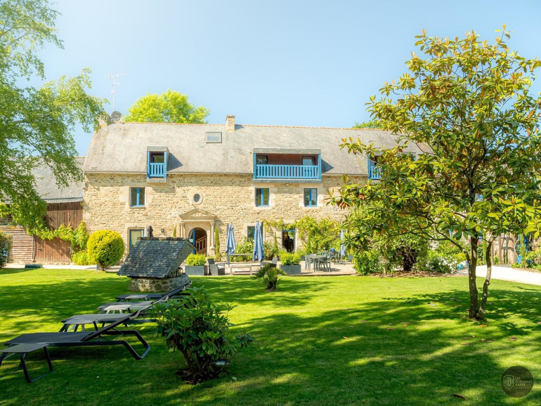Vue extérieure du manoir Manoir des Portes à Lamballe en Bretagne