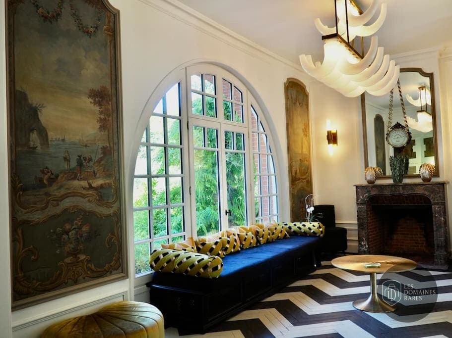 Espace intérieur du manoir Manoir du Soleil d'Or à Nassandres en Normandie