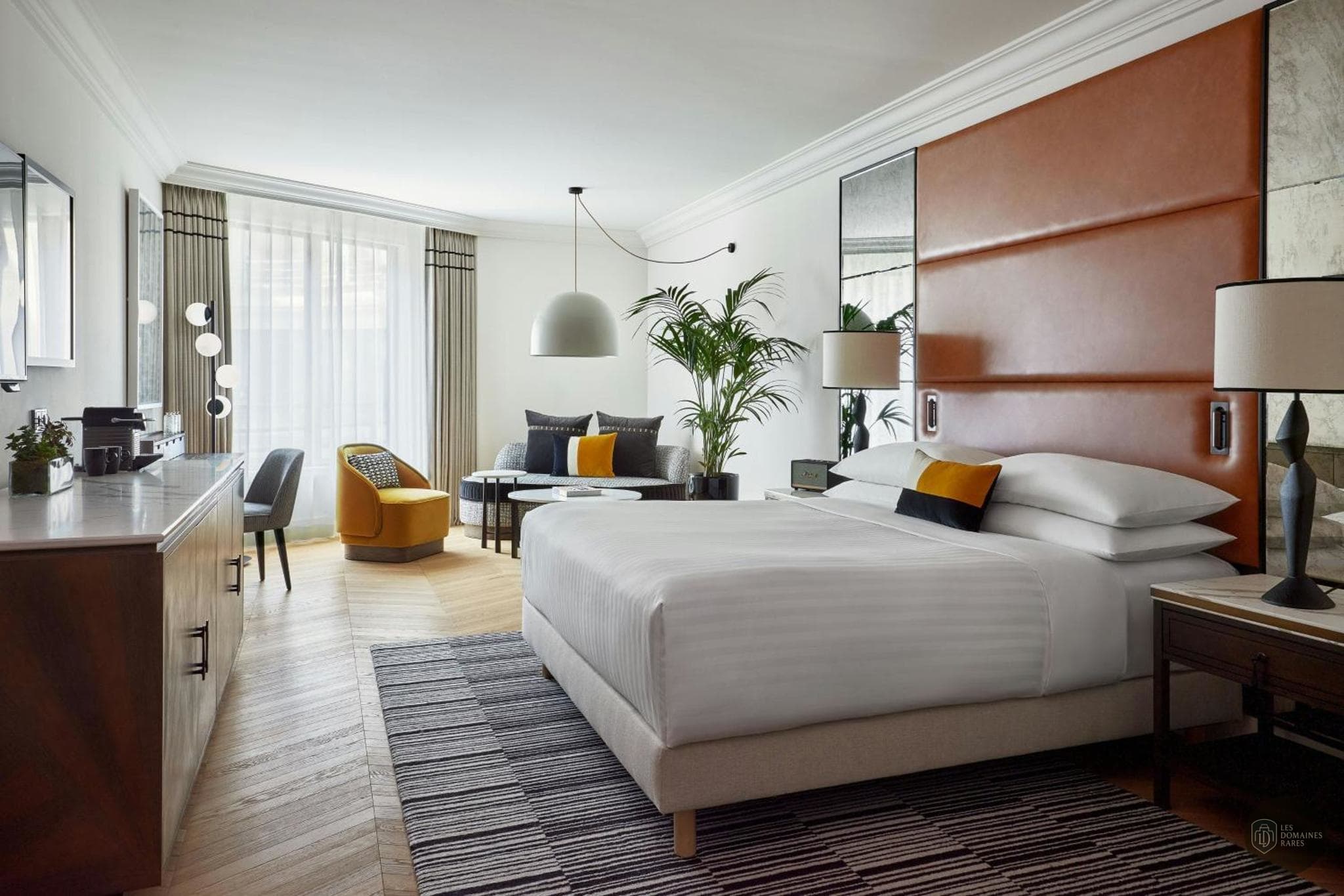 Chambre de l'hôtel Marriott Champs Elysees en Île-de-France - séminaire paris