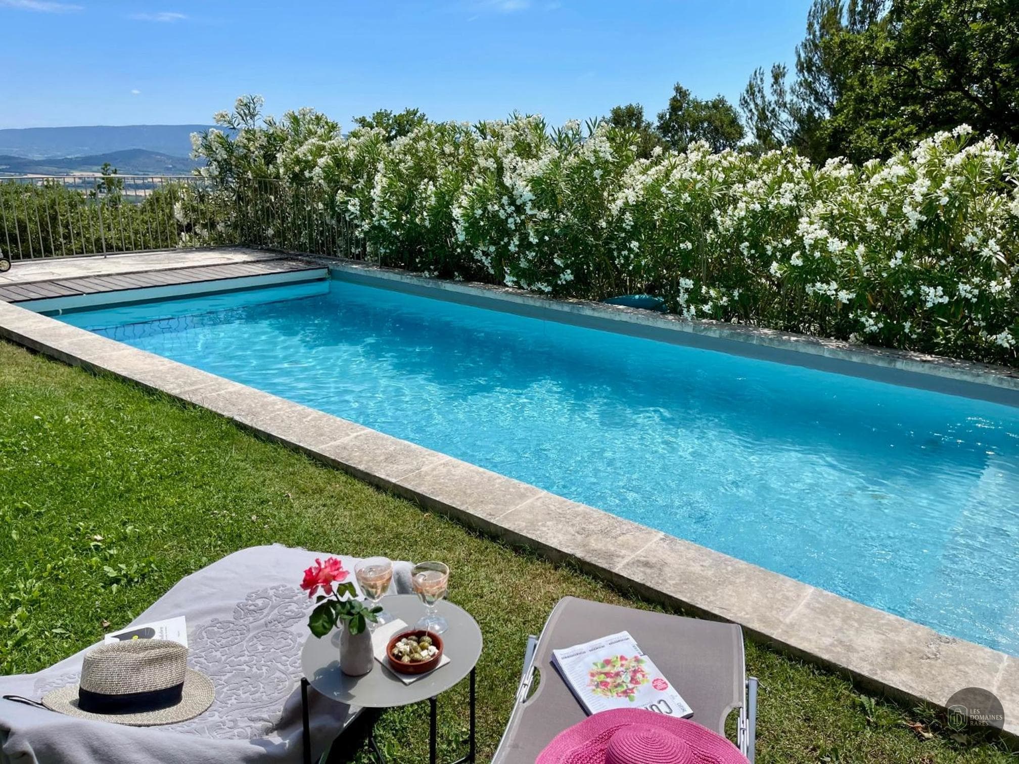 Vue du domaine Mas Bellevue en Provence-Alpes-Côte d'Azur