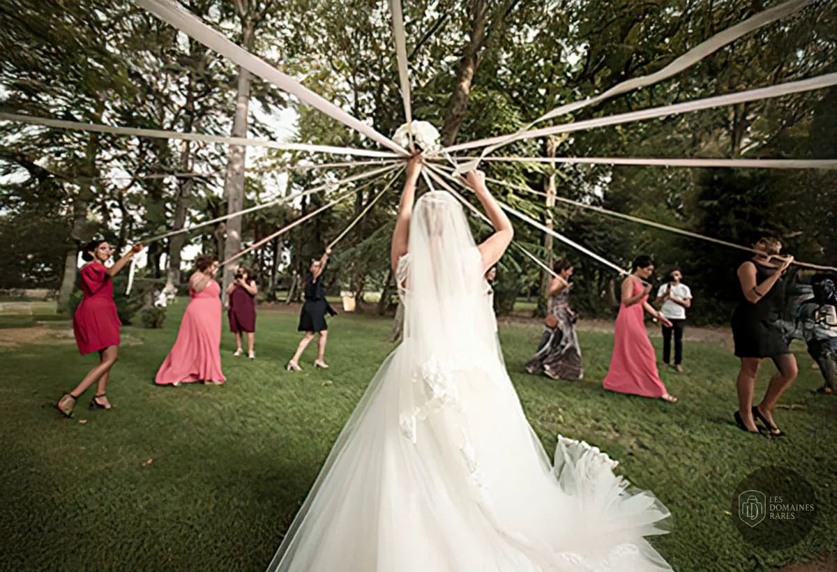 Jeu du bouquet de la mariée