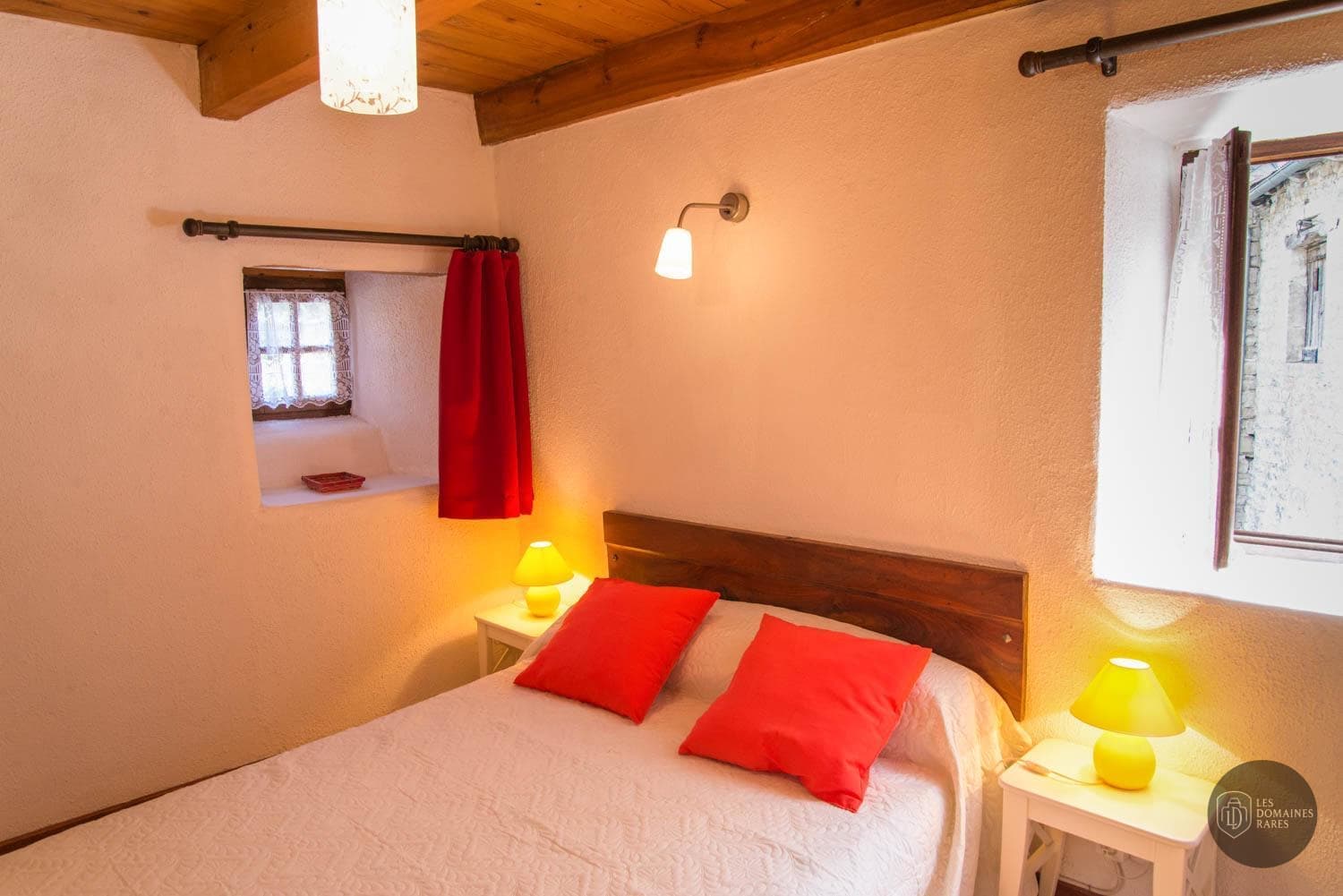 Chambre de la ferme Mas Saint Gens en Provence-Alpes-Côte d'Azur - séminaire carpentras