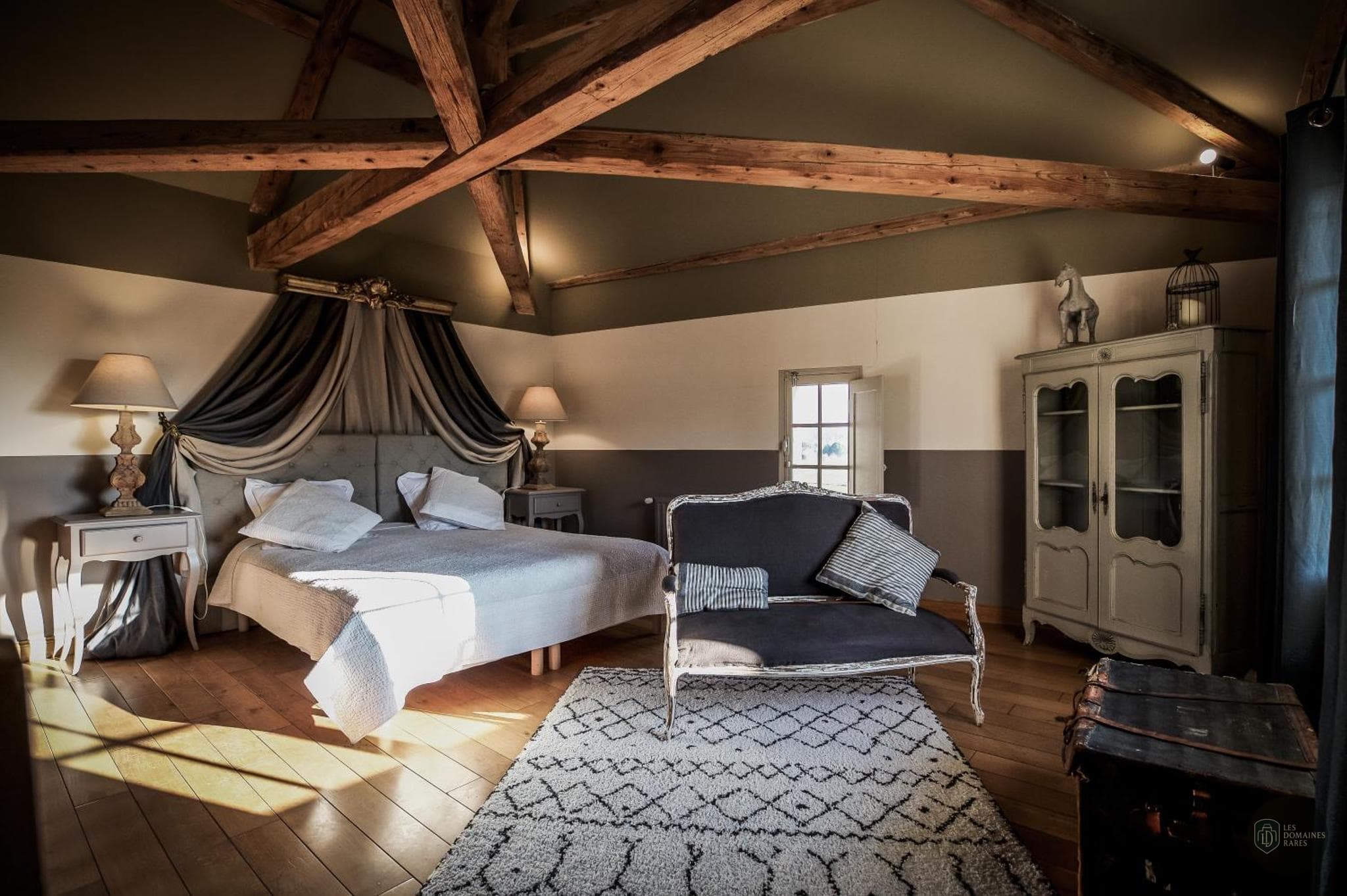 Chambre de la ferme Mas d'Arvieux à Tarascon en Provence-Alpes-Côte d'Azur