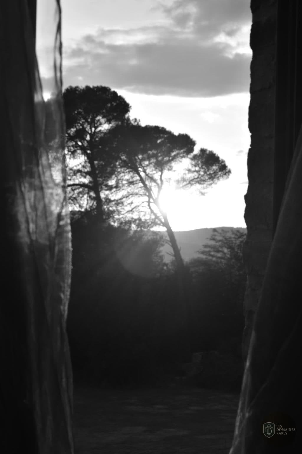 Vue extérieure de la ferme Mas d'Asvin en Occitanie