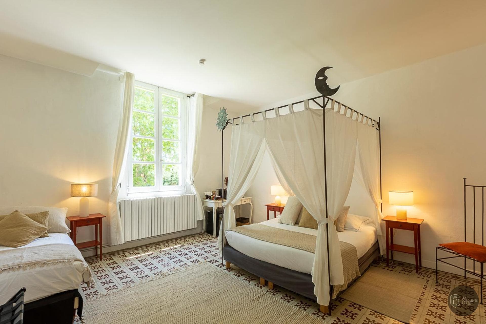Chambre du domaine Mas de Capelou en Provence-Alpes-Côte d'Azur - séminaire vaucluse