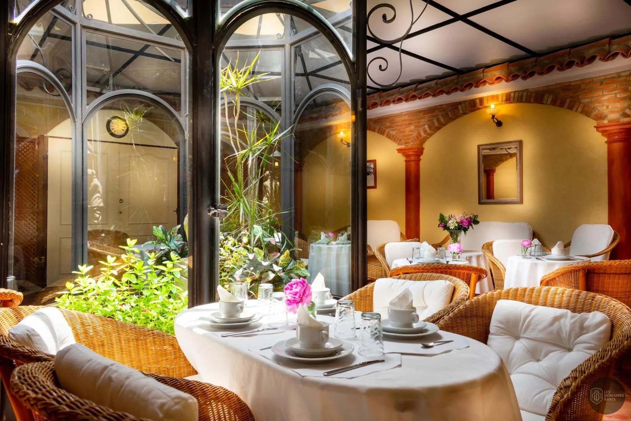 Vue extérieure de l'hôtel Mas de Chastelas à Gassin en Provence-Alpes-Côte d'Azur