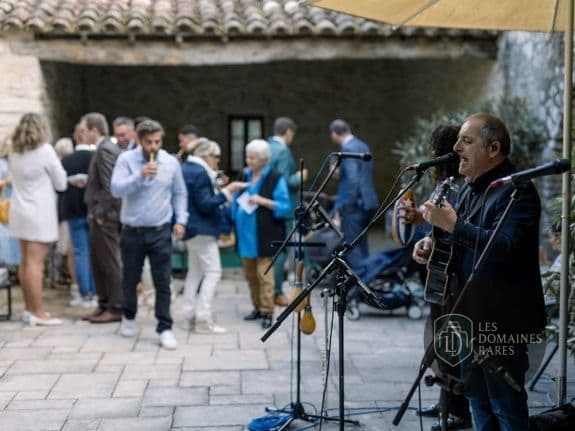 Musique live lors d'un événement extérieur