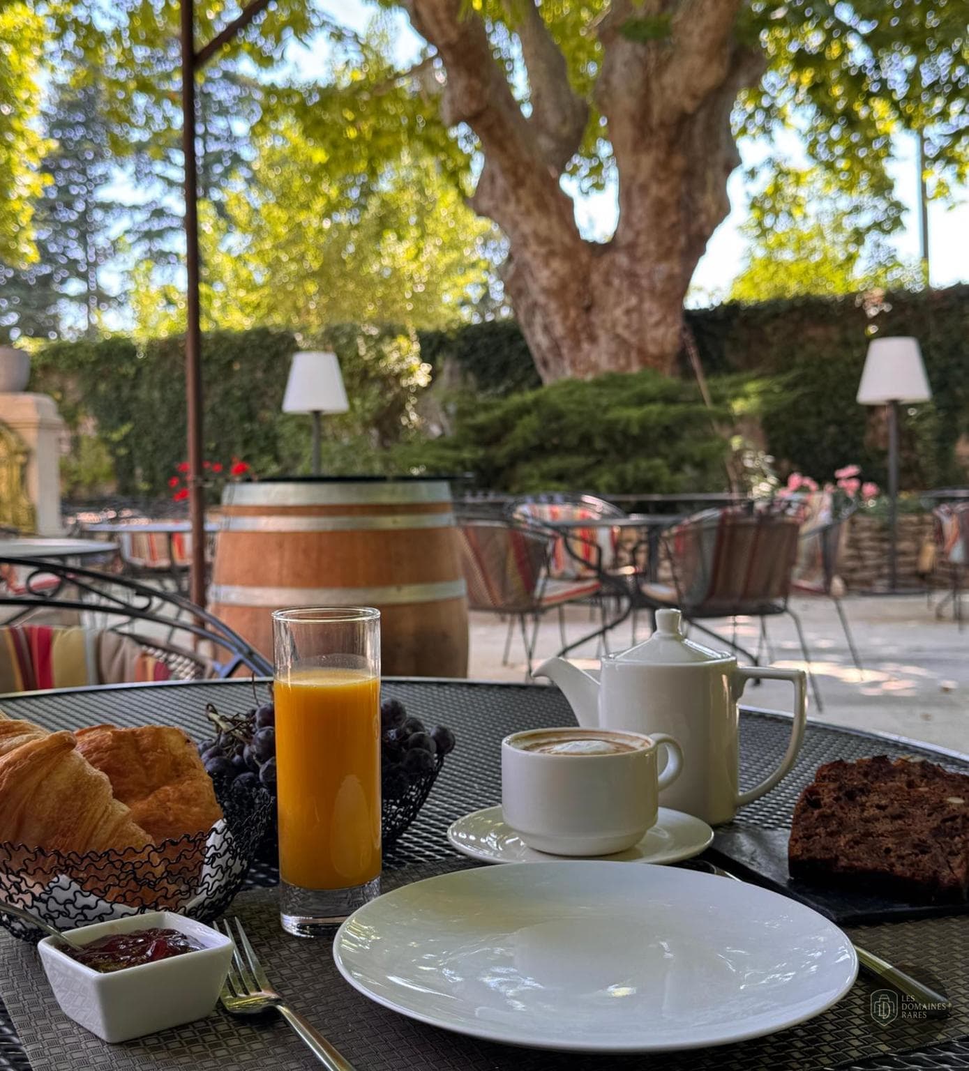Restaurant du domaine Mas de Cure Bourse en Provence-Alpes-Côte d'Azur - séminaire vaucluse