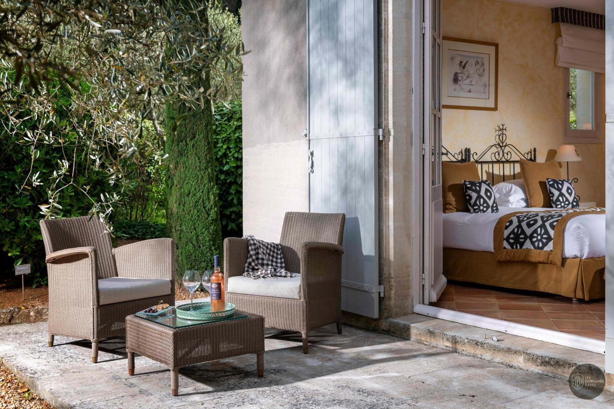 Espace intérieur du mas Mas de L'Oulivié à Les en Provence-Alpes-Côte d'Azur