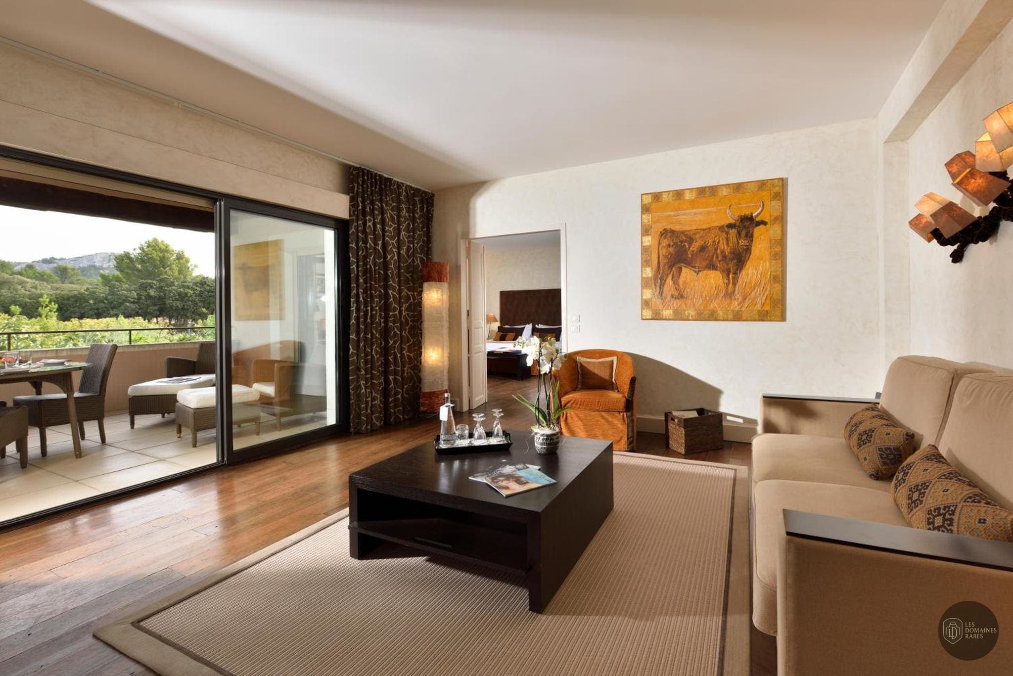 Espace intérieur du mas Mas de L'Oulivié à Les en Provence-Alpes-Côte d'Azur