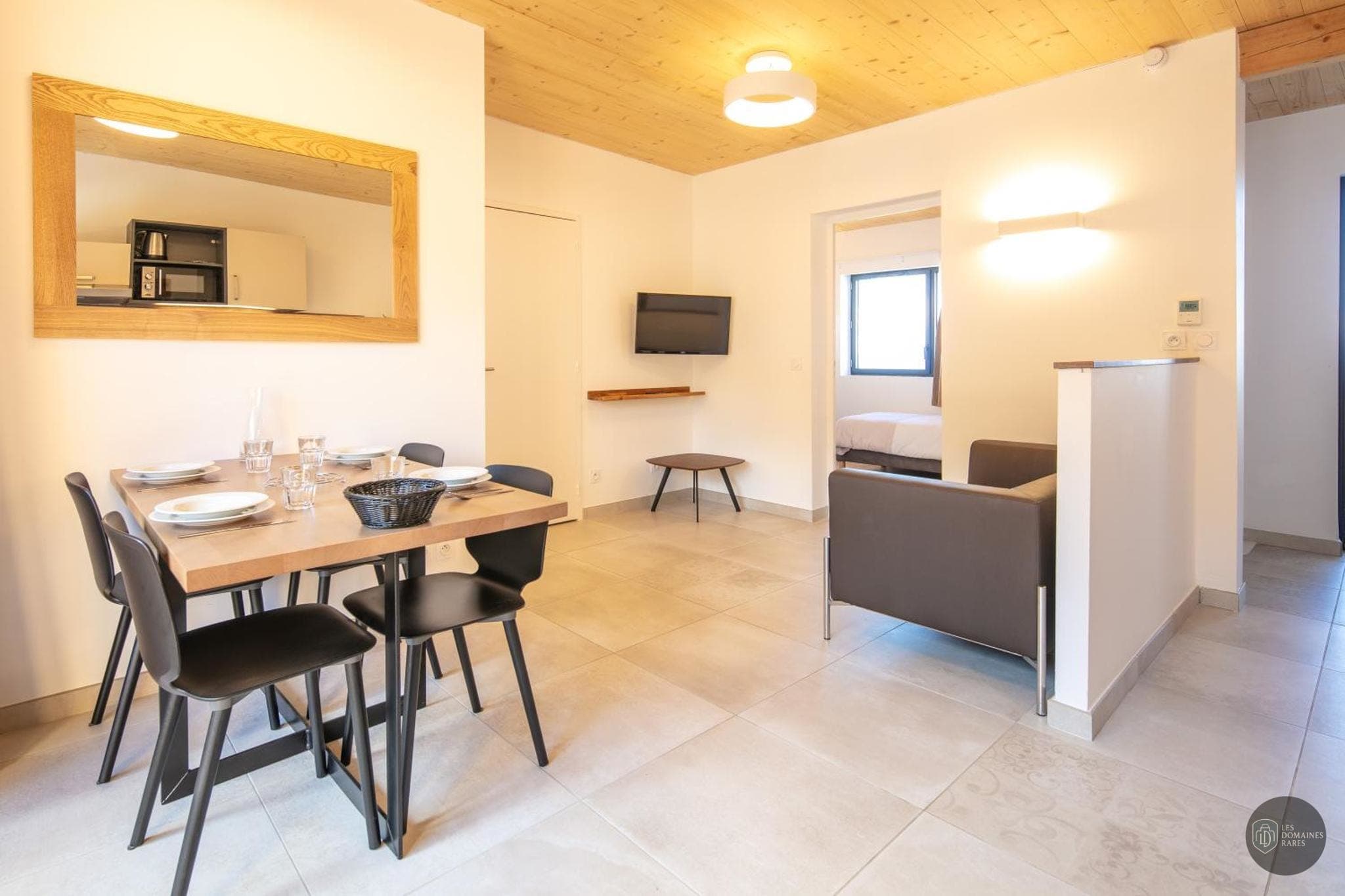 Espace intérieur du domaine Mas de Laux à Magalas en Occitanie