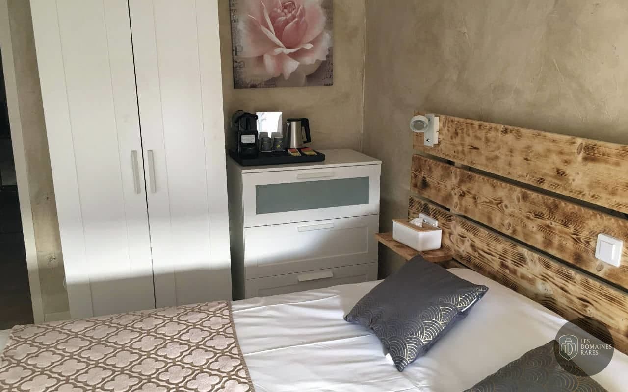 Chambre de l'hôtel Mas de Valaurie à Valaurie en Auvergne-Rhône-Alpes