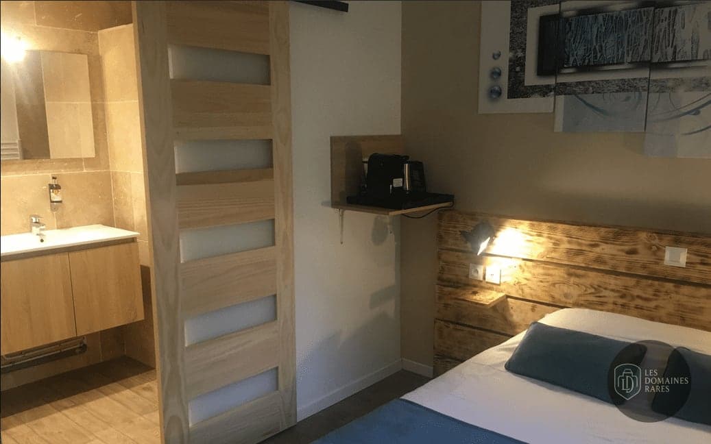 Chambre de l'hôtel Mas de Valaurie à Valaurie en Auvergne-Rhône-Alpes