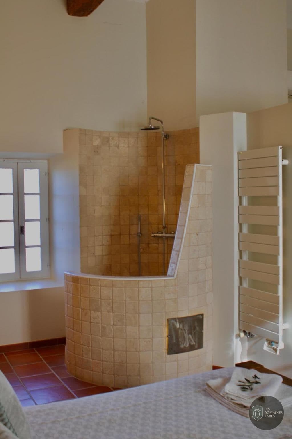 Salle de bain de l'hôtel Mas de l'Hermitage en Provence-Alpes-Côte d'Azur