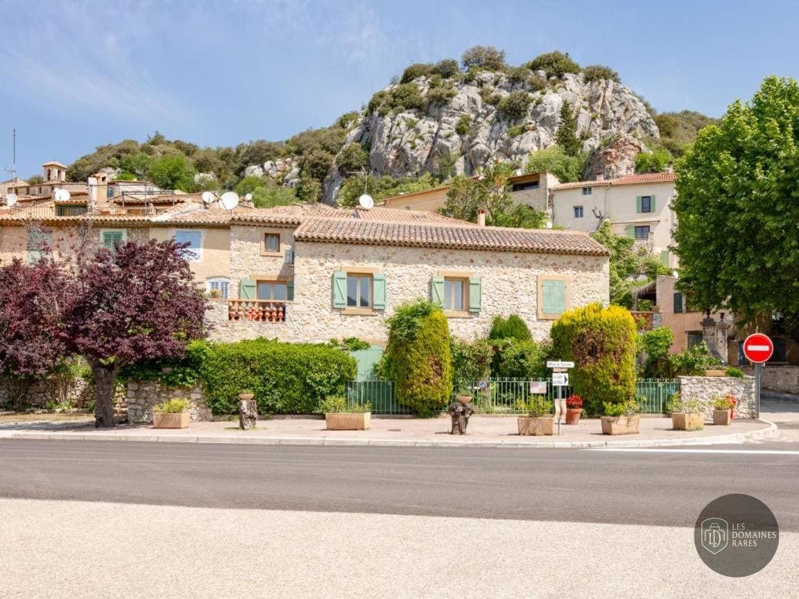 Vue du domaine Mas des Grives à Marseille en Provence-Alpes-Côte d'Azur
