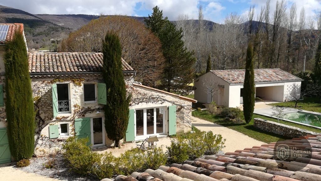 Vue aérienne Mas des Vignaux